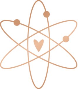 Adamantine Particle - heart shape as the center point of an atom