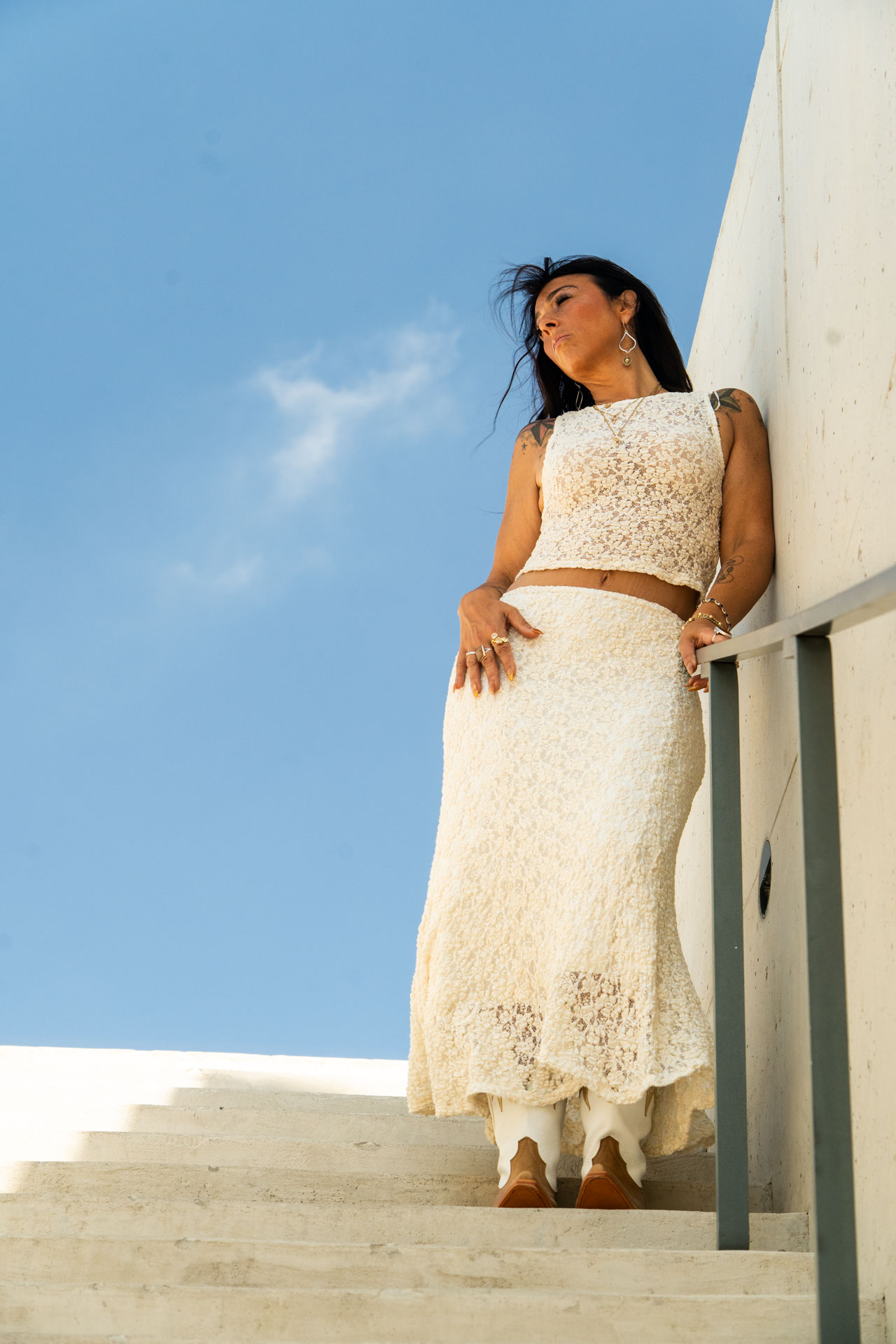 energetic medicine woman Audrey Love standing in a confident posture
